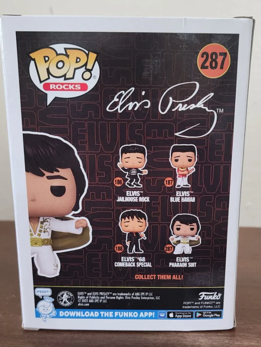 Funko Pop Rocks Elvis Presley (Elvis Pharoah Suit)
